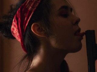 MonikaQueen webcam girl as a performer. Gallery photo 4.