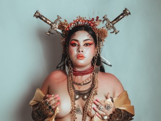 RamonaHank webcam girl as a performer. Gallery photo 3.