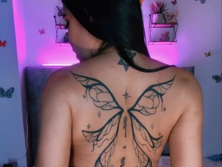 NicolleSwith - Streamate Deepthroat Piercing Smoke Trans 