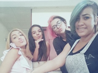 Fourgirlshorny