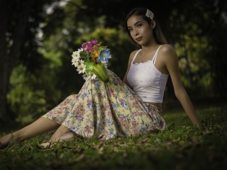 ZoeHoffman webcam girl as a performer. Gallery photo 1.