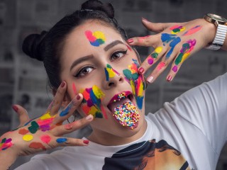 NaughtyAmara webcam girl as a performer. Gallery photo 4.